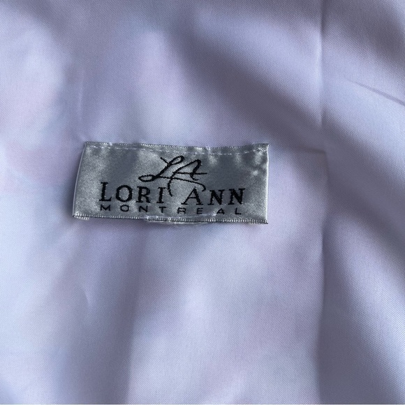 LORI Ann Montreal Pink and Peach Pastel Floral Sheath Dress 5/6 - Picture 7 of 8